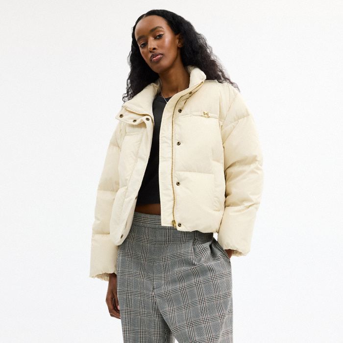 HERITAGE C CROPPED PUFFER