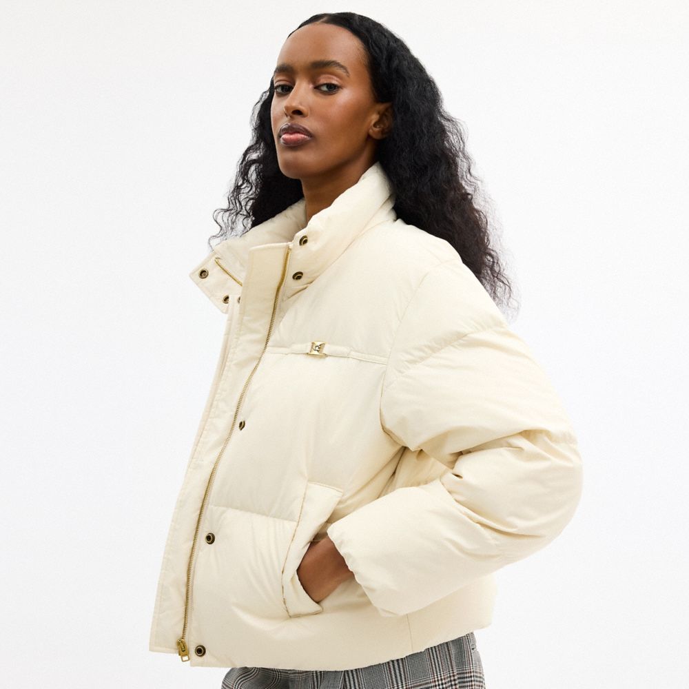 HERITAGE C短版羽絨外套