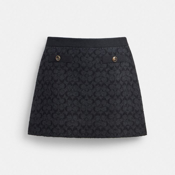 SIGNATURE KNIT SKIRT