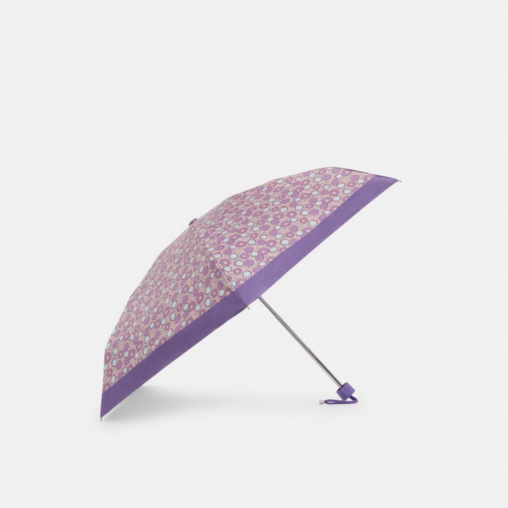 Uv Protection Mini Umbrella In Floral Print - CBM51 - Sv/Lily Multi