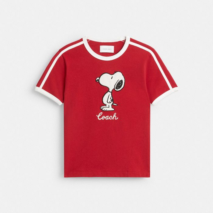 SNOOPY RINGER T SHIRT