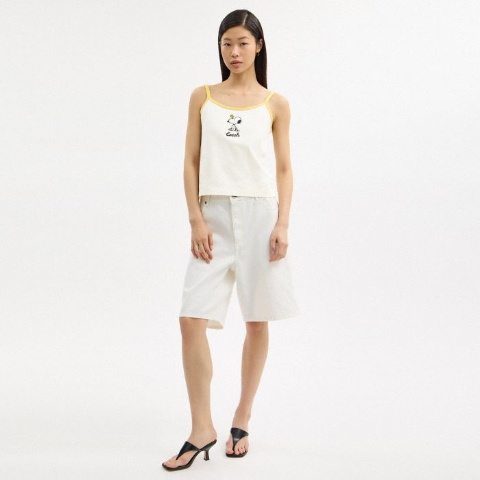 SNOOPY AND WOODSTOCK TANK TOP