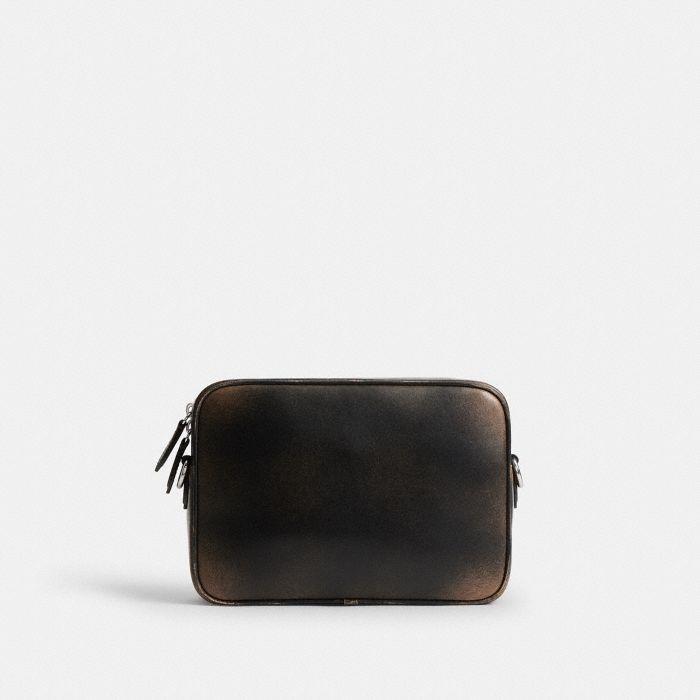 CHARTER FLAP CROSSBODY BAG 24 IN LOVED LEATHER