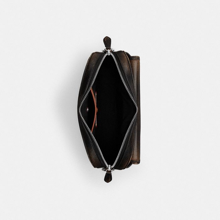 CHARTER FLAP CROSSBODY BAG 24 IN LOVED LEATHER