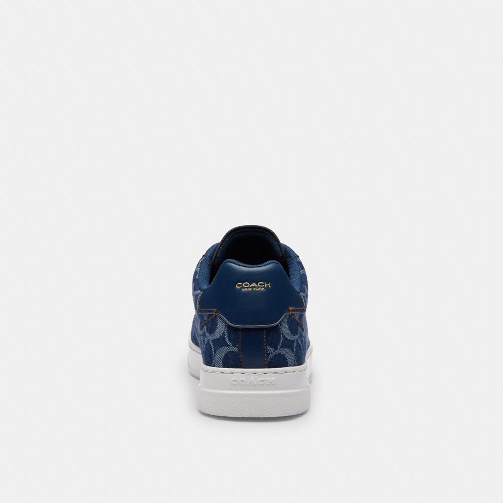 HIGH LINE SNEAKER IN SIGNATURE DENIM