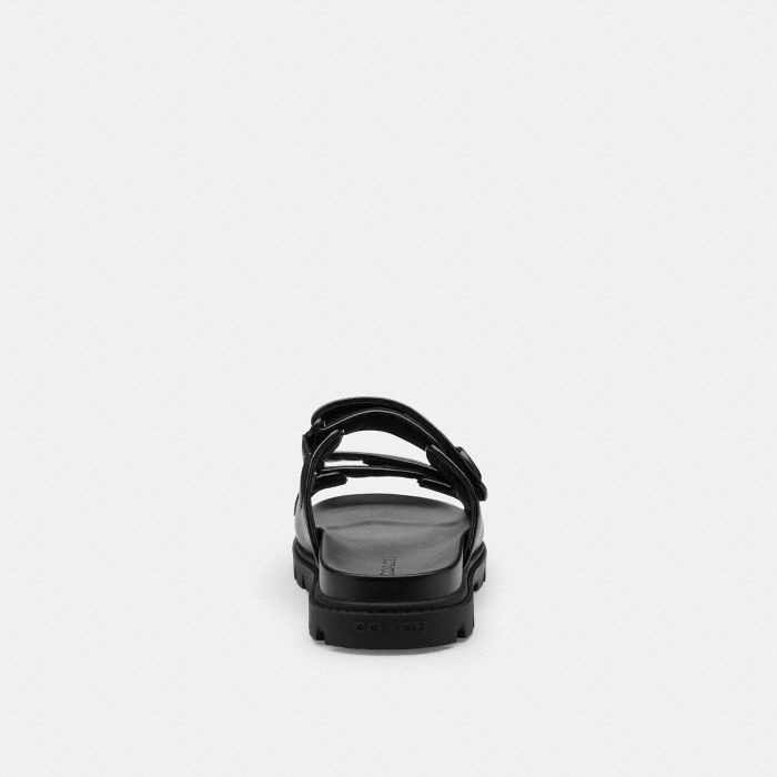 SCULPTED C DOUBLE BAND SANDAL