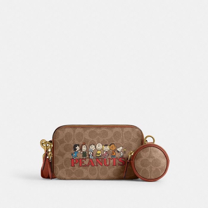 CHARTER SLIM CROSSBODY IN PEANUTS PRINT