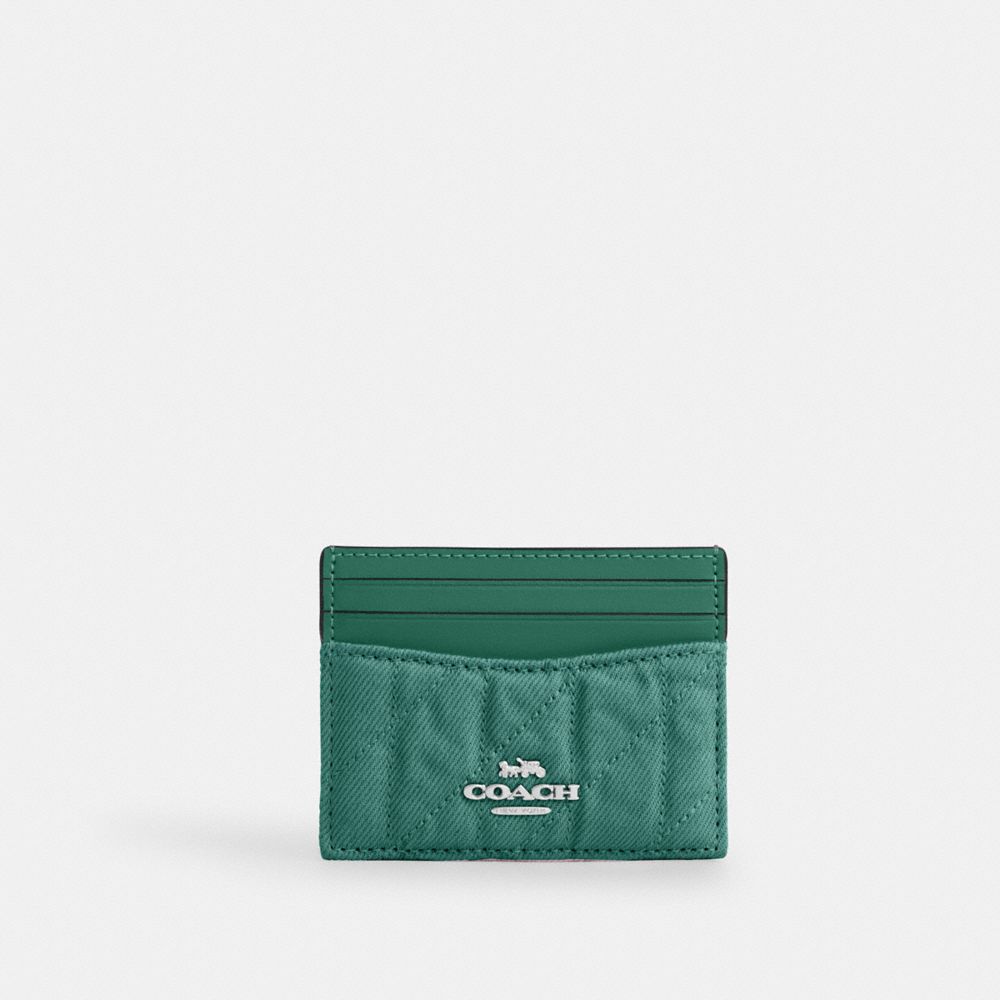 Slim Id Card Case - CBR13 - Sv/Ivy/Green