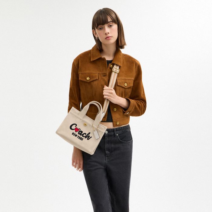 CARGO TOTE BAG 26 WITH HEART