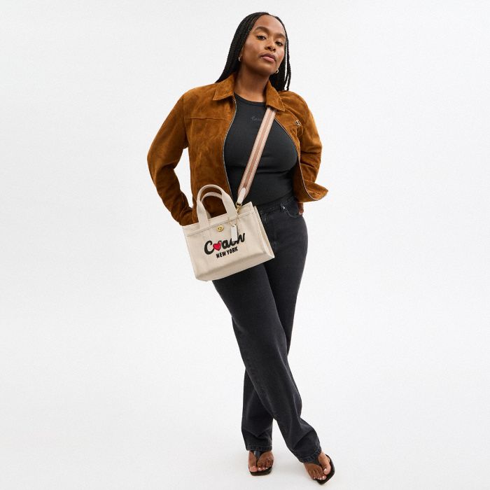 CARGO TOTE BAG 26 WITH HEART