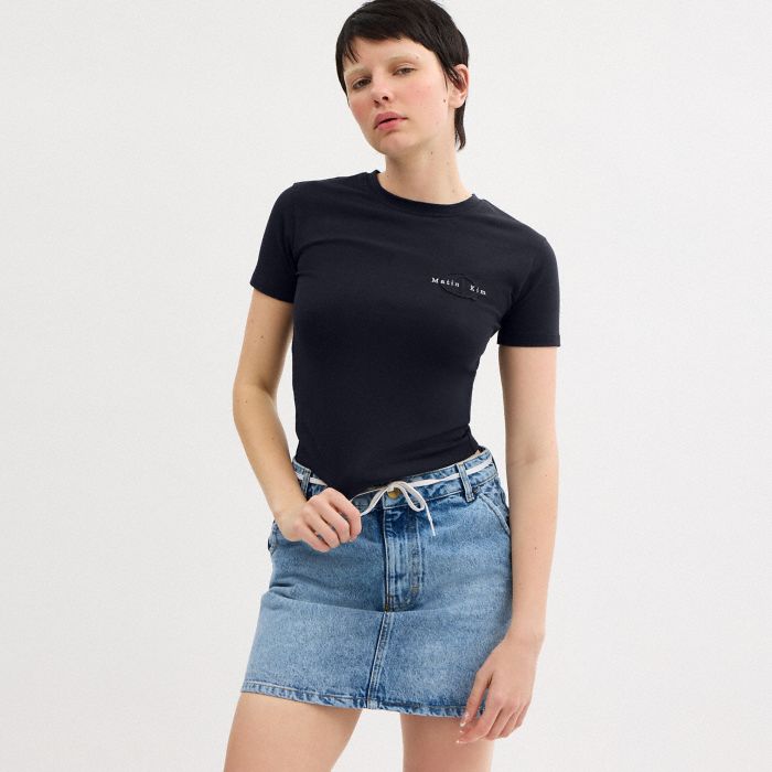 COACH MATIN KIM WASHED CROPPED T-SHIRT