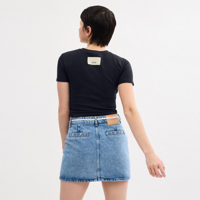 COACH MATIN KIM WASHED CROPPED T-SHIRT