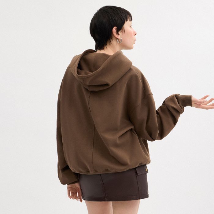 COACH MATIN KIM 刺繡寬版剪裁連帽衫