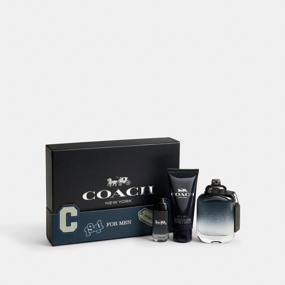 COACH CBV17 Coach For Men Eau De Toilette 3 Piece Gift Set Multi