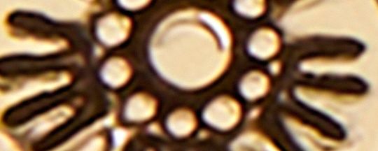 珍珠茶香玫瑰包覆式耳環