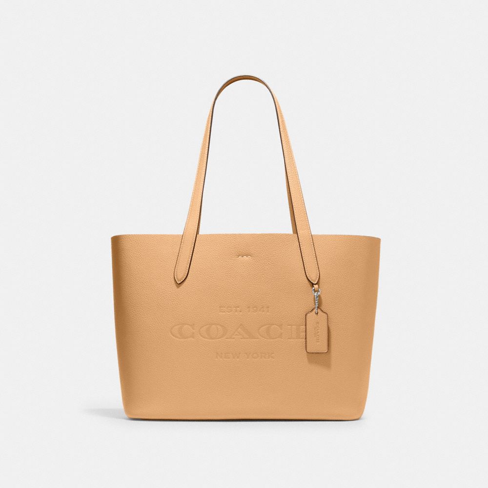 Cameron Tote - CC050 - Silver/Latte