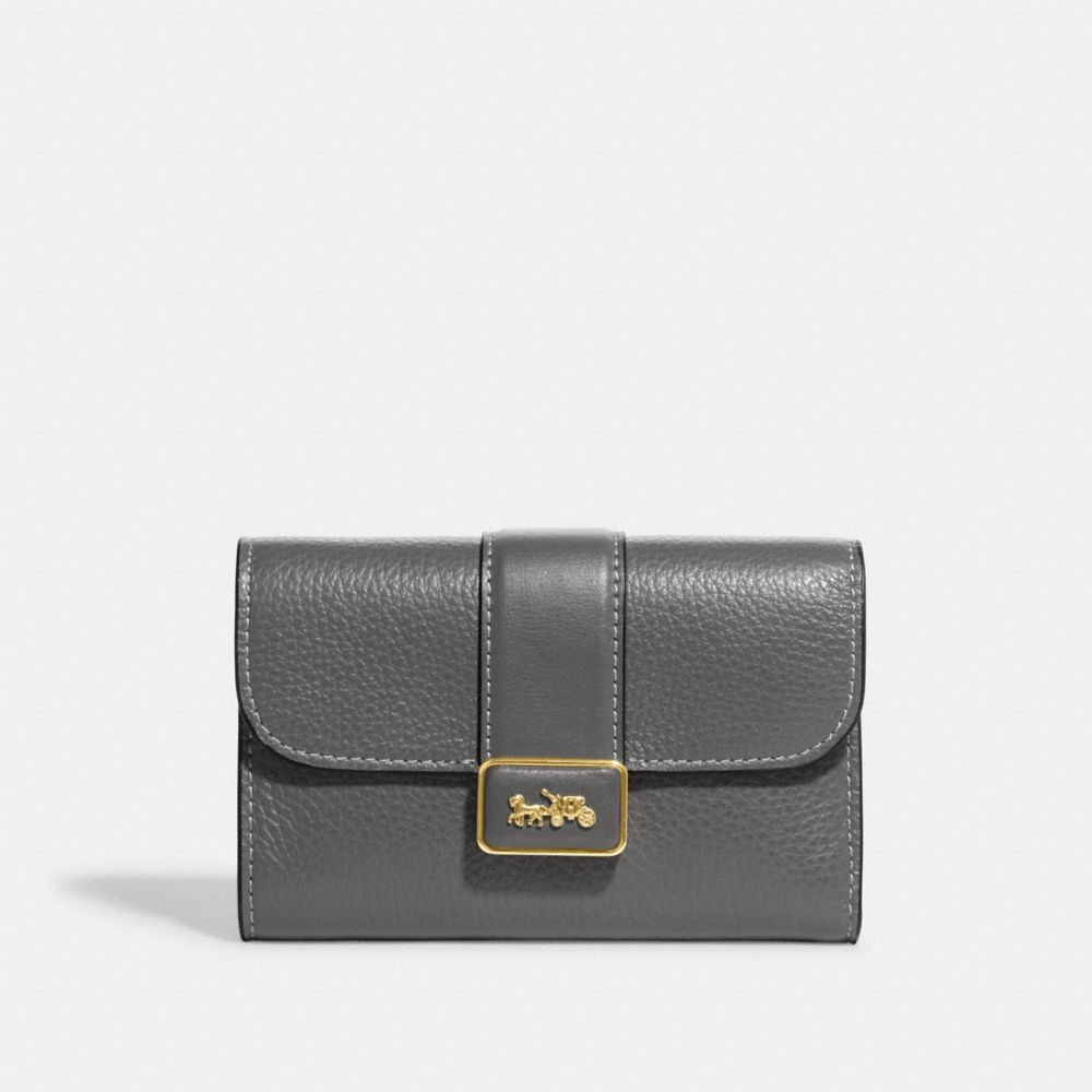 Medium Grace Wallet - CC059 - Gold/Granite