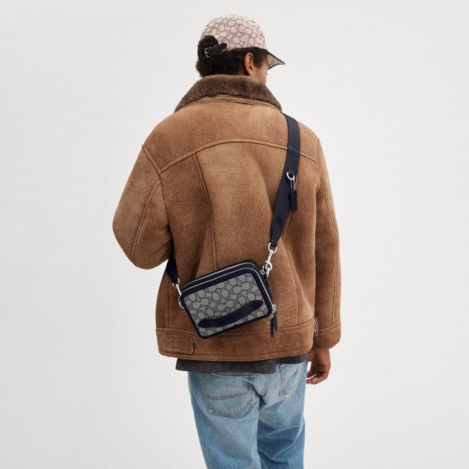 COACH Official Site Official page | CHARTER CROSSBODY IN SIGNATURE 