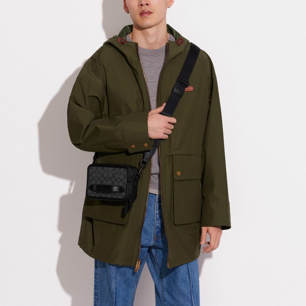 CHARTER CROSSBODY IN SIGNATURE JACQUARD