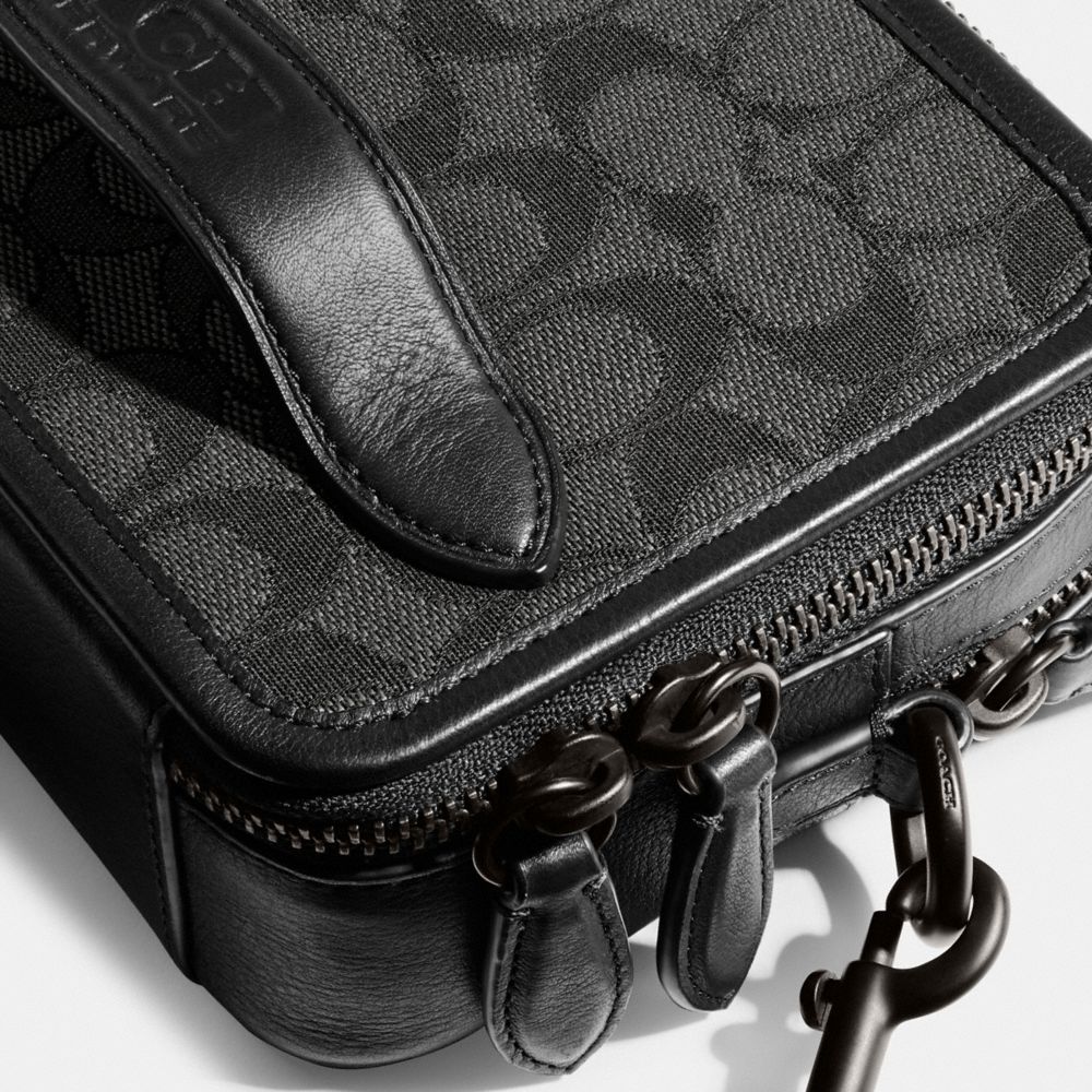 CHARTER CROSSBODY IN SIGNATURE JACQUARD