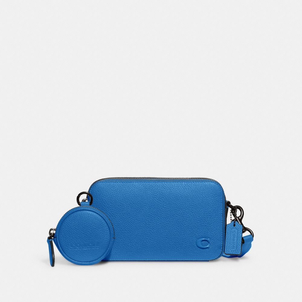 COACH CC070 Charter Slim Crossbody Bag BLUEBERRY