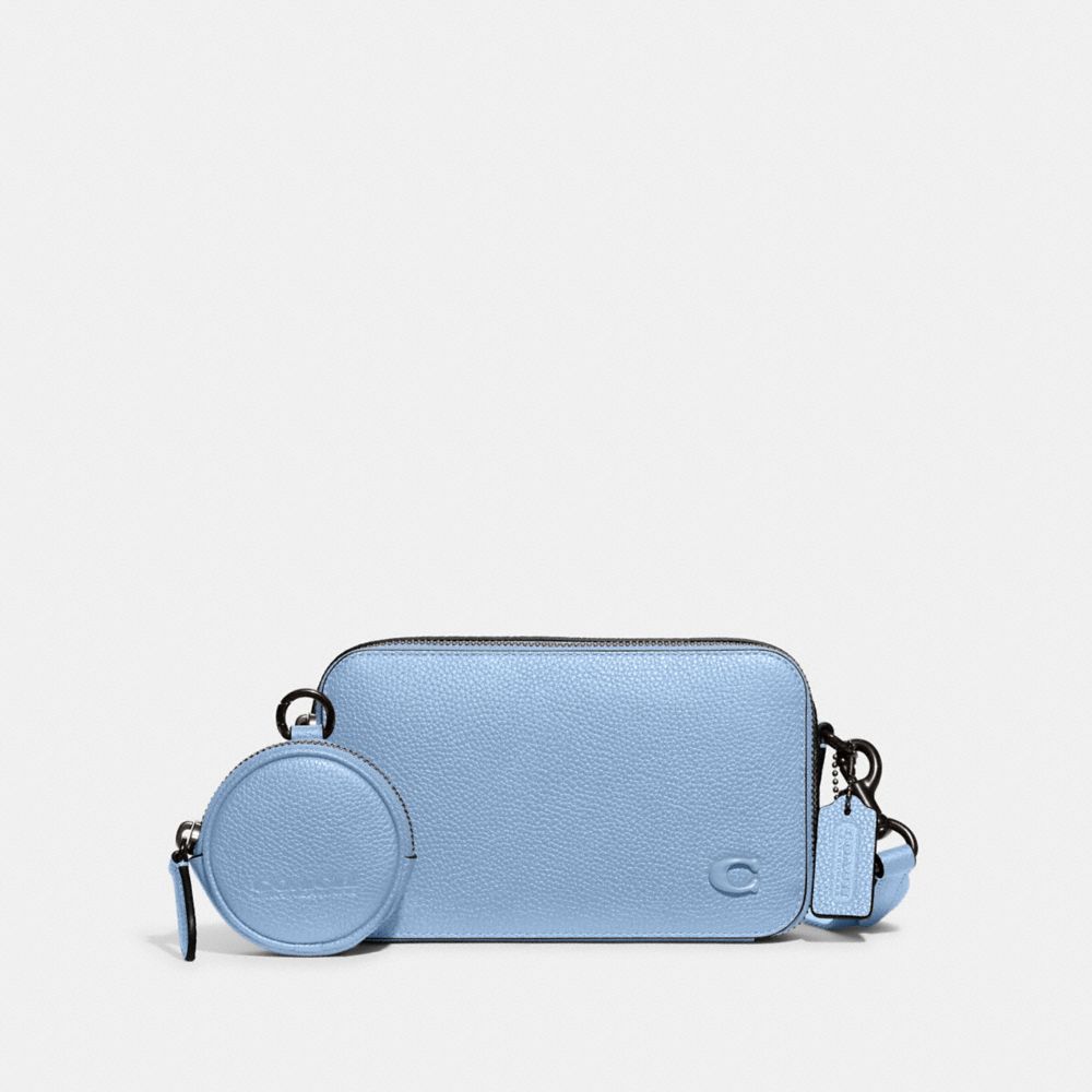 COACH CC070 Charter Slim Crossbody Bag POOL