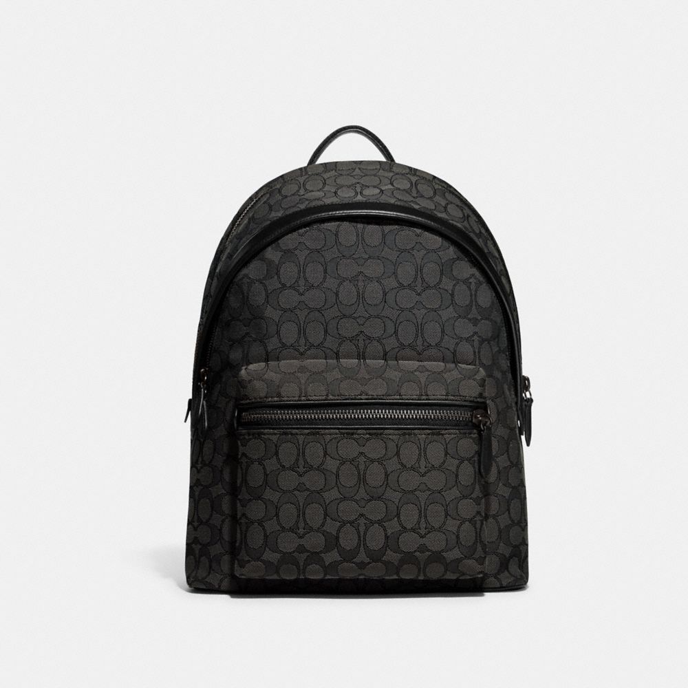 CHARTER BACKPACK IN SIGNATURE JACQUARD