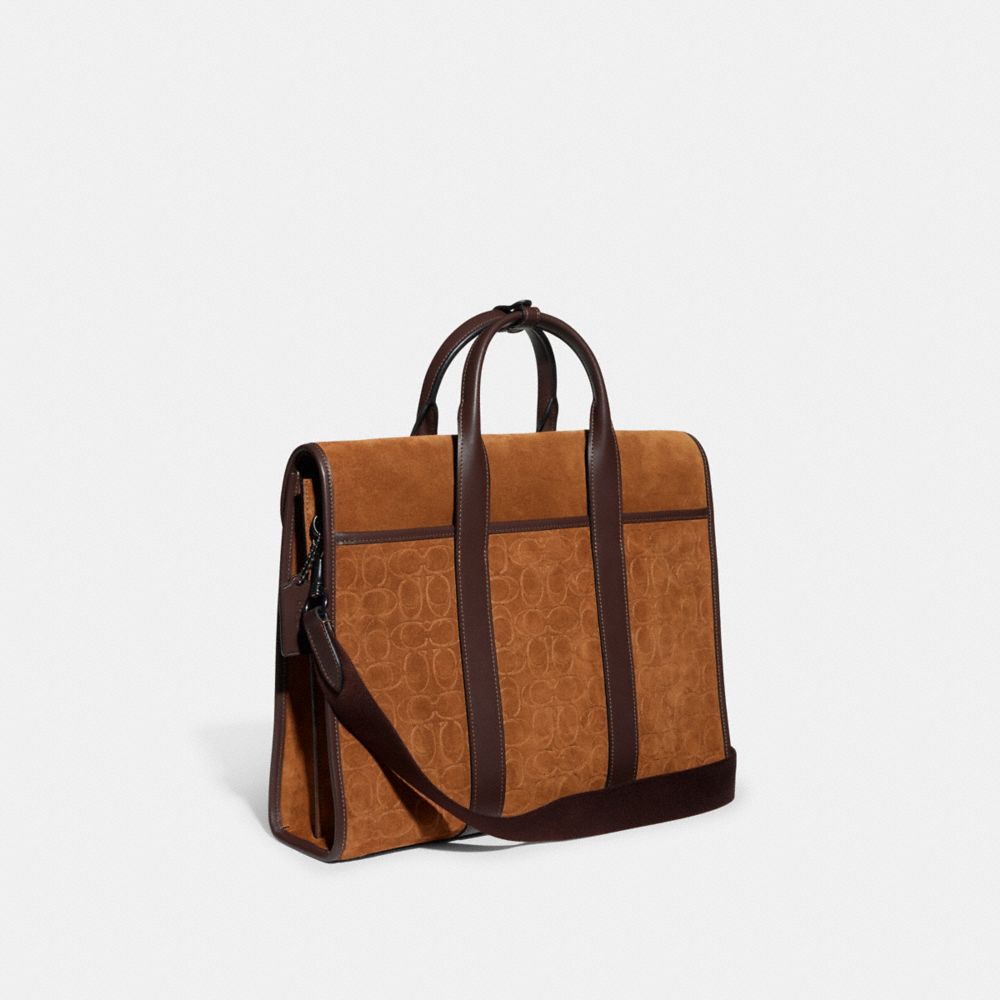 GOTHAM 經典 SIGNATURE 麂皮公事包