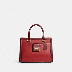 Grace Carryall In Colorblock - CC140 - IM/Red Apple Multi