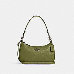 COACH CC324 Teri Shoulder Bag QB/OLIVE GREEN