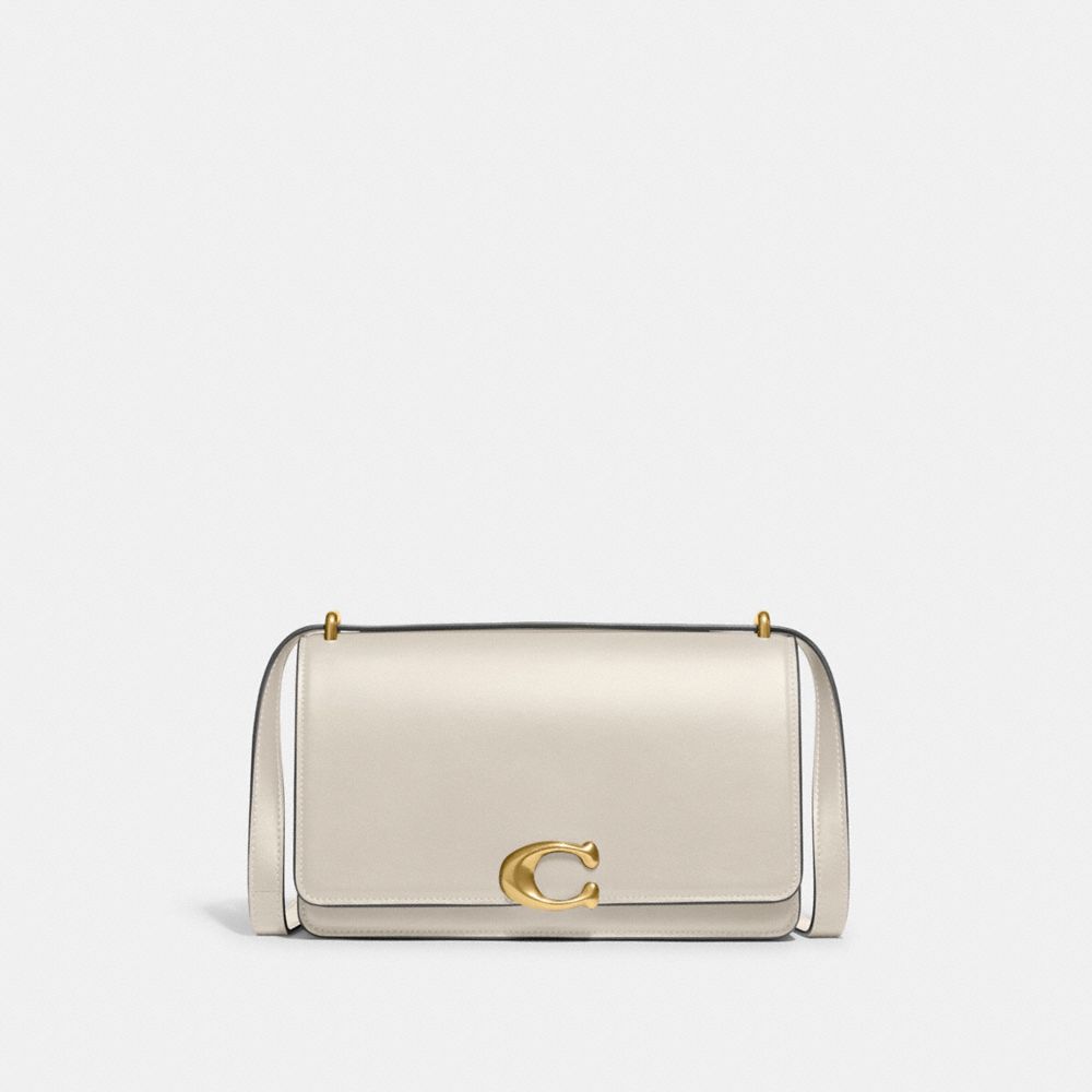 COACH CC416 Bandit Shoulder Bag BRASS/IVORY