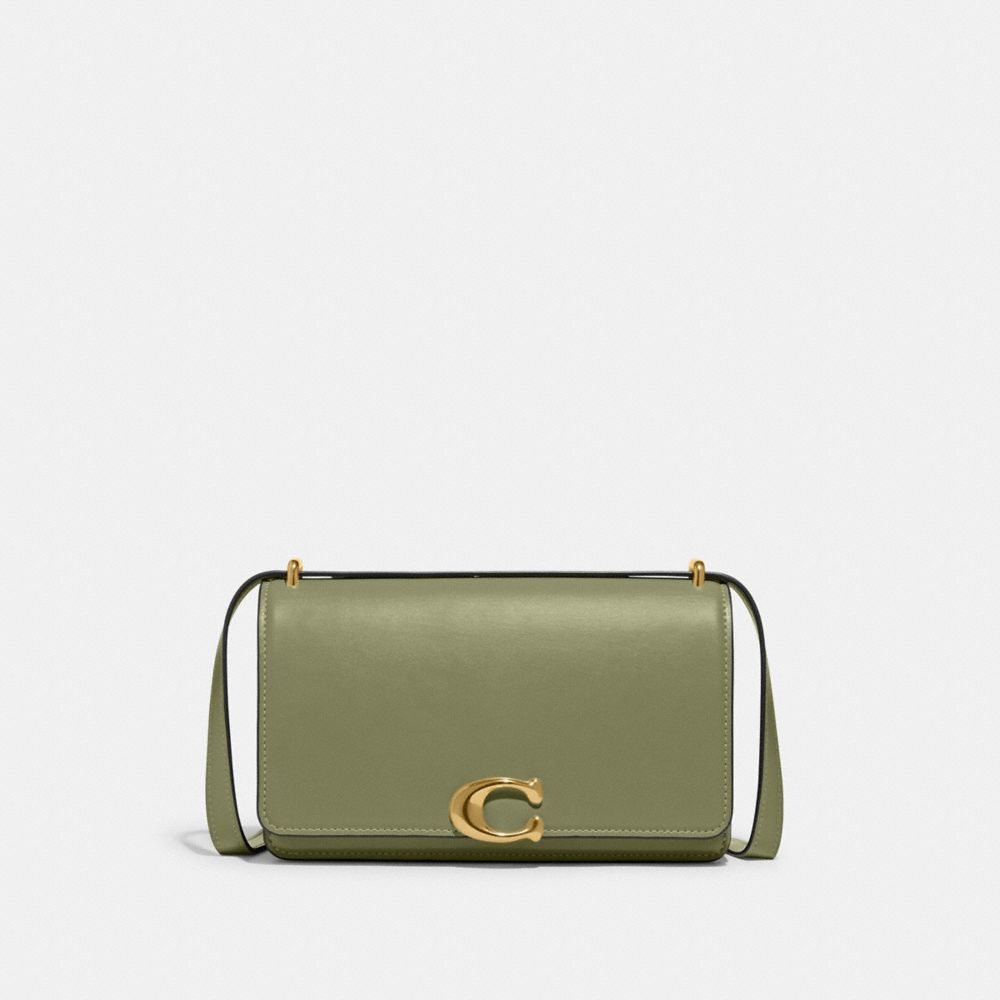 COACH CC416 Bandit Shoulder Bag BRASS/MOSS