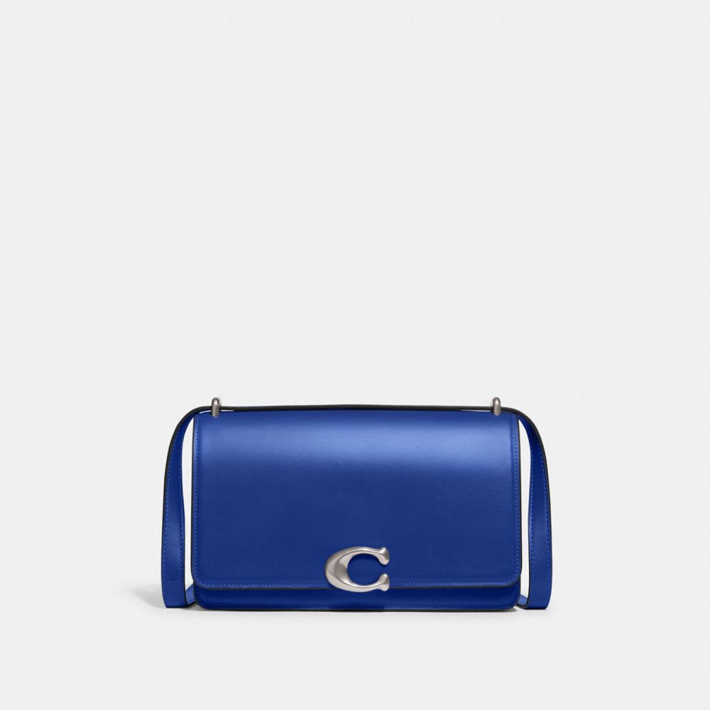 COACH Cc416 - BANDIT SHOULDER BAG - SILVER/SPORT BLUE | COACH HANDBAGS