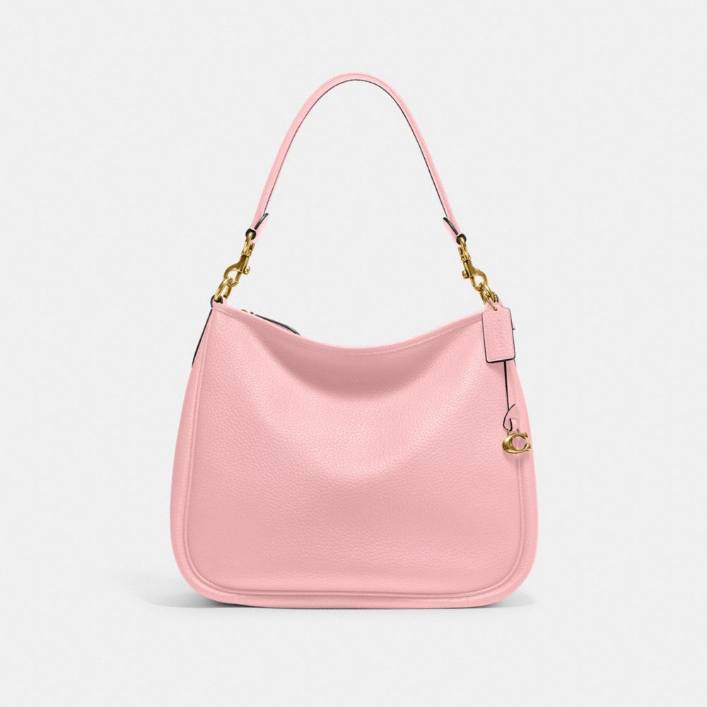 COACH CC435 Cary Shoulder Bag BRASS/BUBBLEGUM