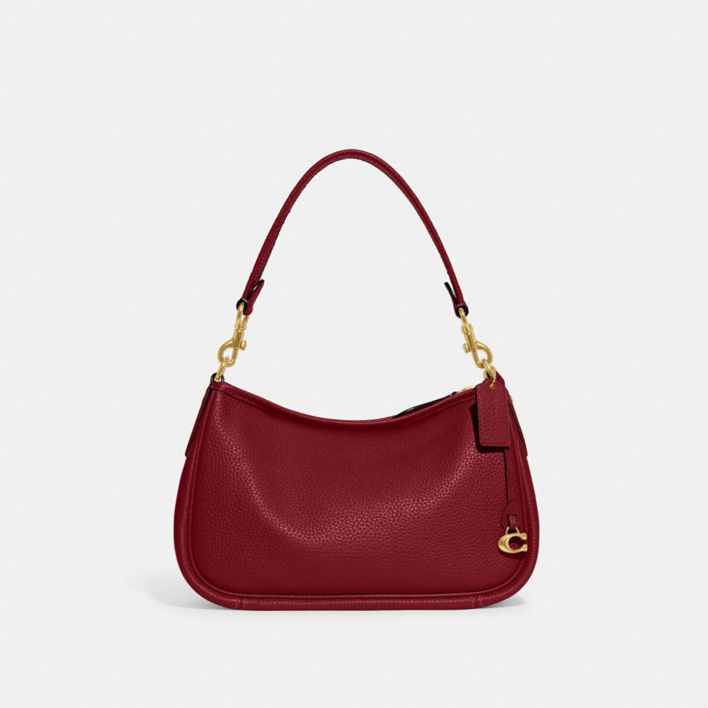 COACH CC437 Cary Crossbody Brass/Cherry