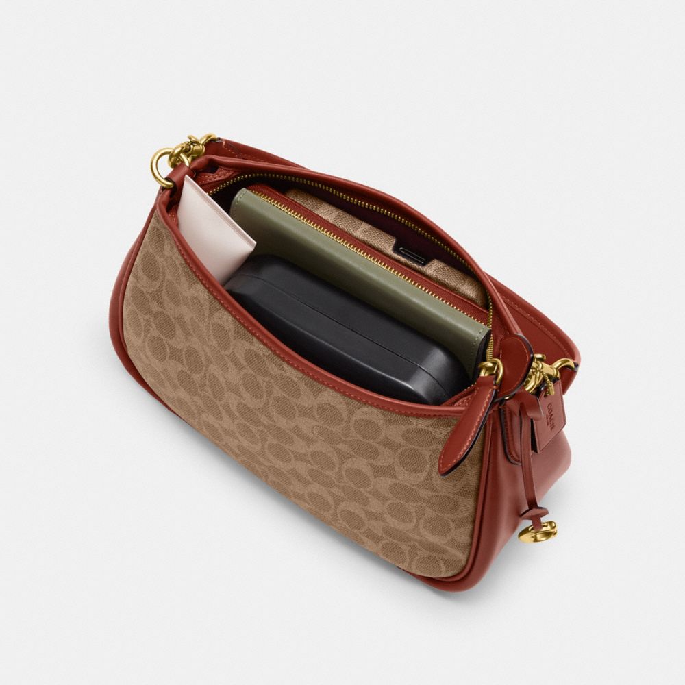 CARY CROSSBODY IN SIGNATURE CANVAS