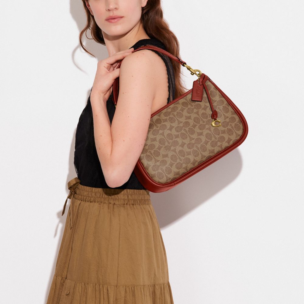CARY CROSSBODY IN SIGNATURE CANVAS