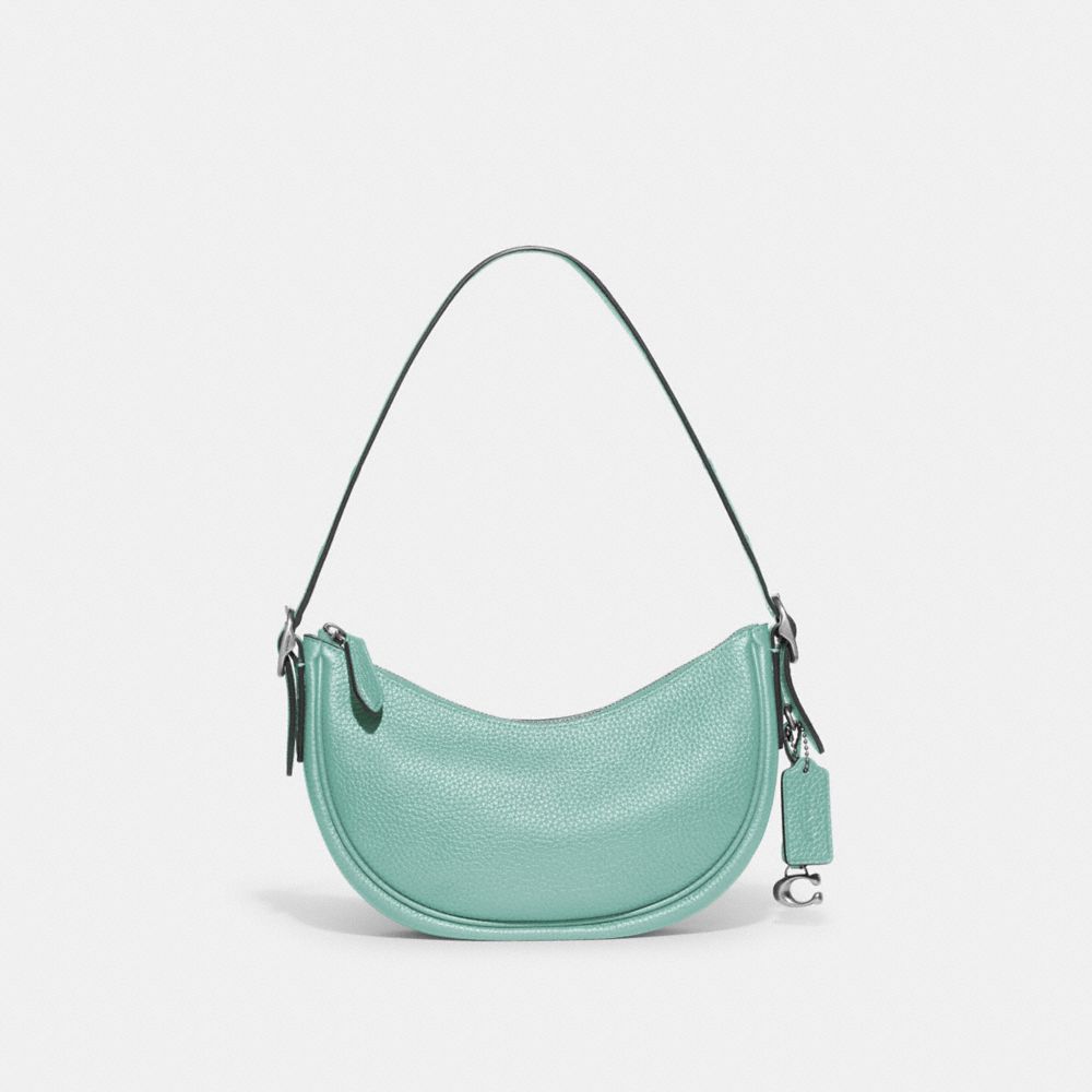 CC439 - Luna Shoulder Bag Silver/Faded Blue