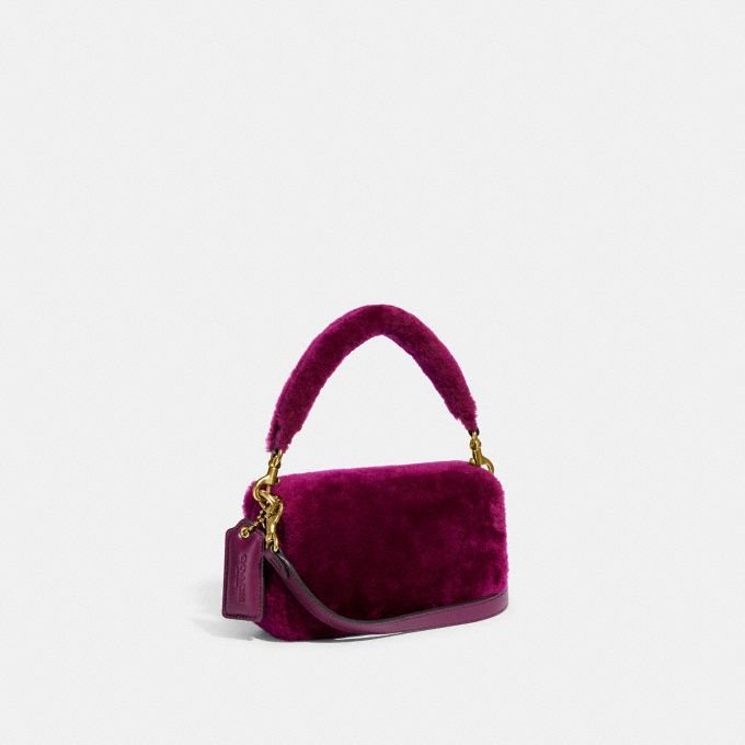 COACH Official Site Official page | PILLOW TABBY SHOULDER BAG 18 IN  SHEARLING