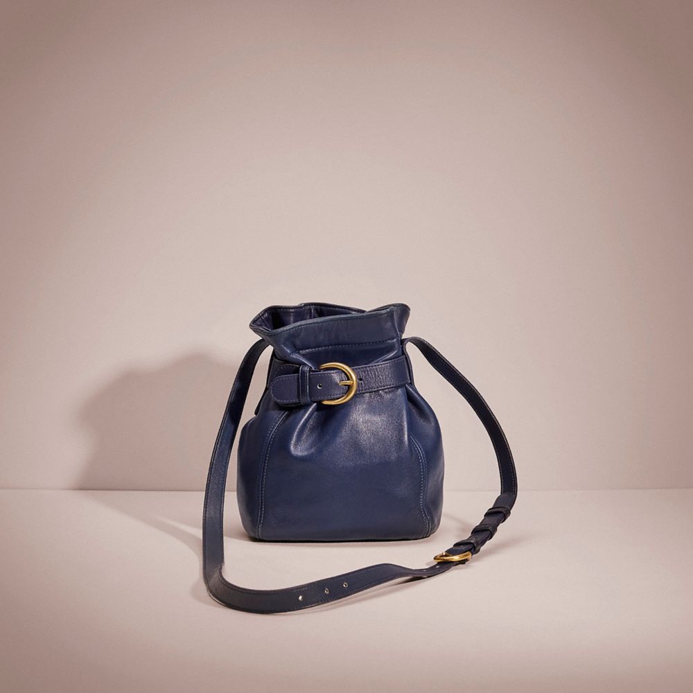 CC447 - Vintage Belted Pouch BLUE