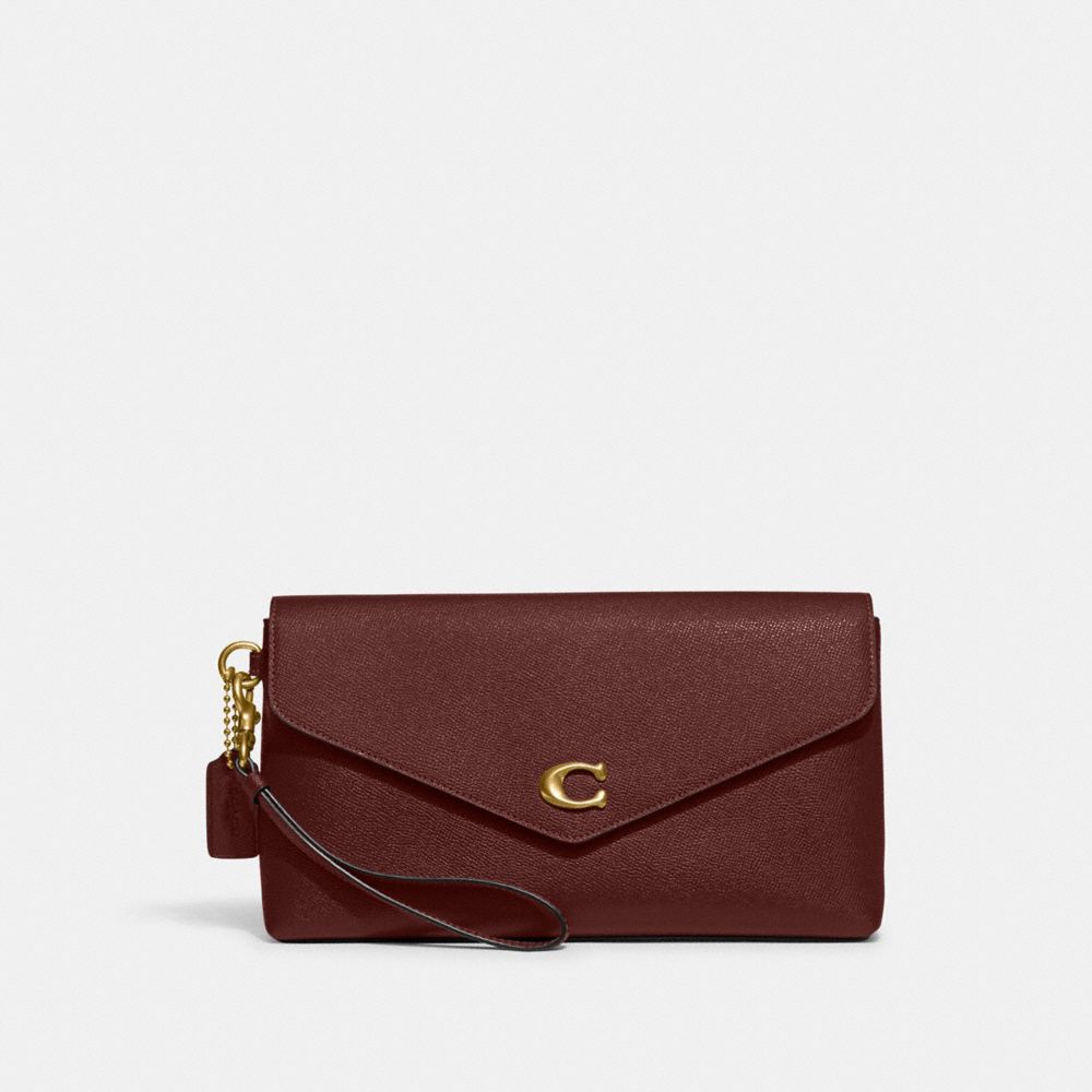 Wyn Clutch - CC487 - Brass/Wine