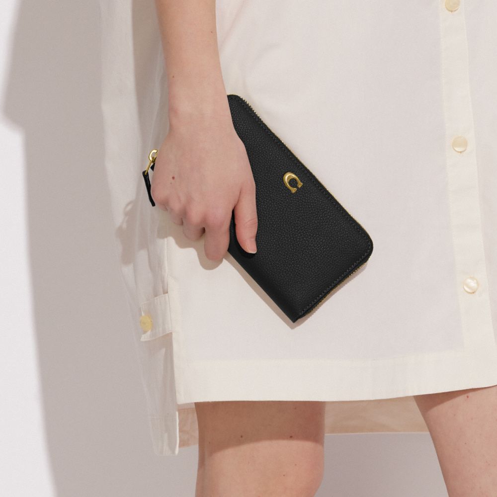 ACCORDION ZIP WALLET
