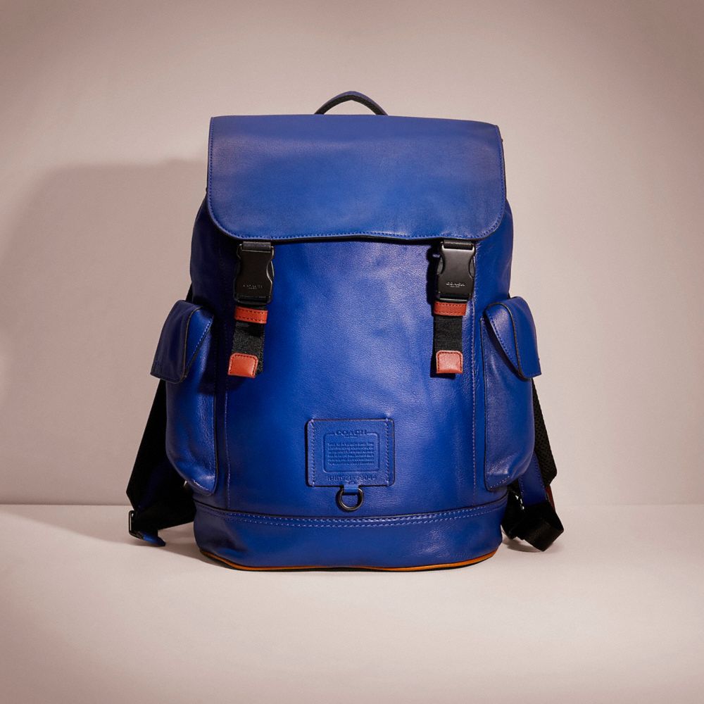 CC672 - Restored Rivington Backpack Black Copper/Sport Blue Multi