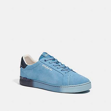 COACH CC723 Clip Low Top Sneaker Midnight Navy/Pacific Blue
