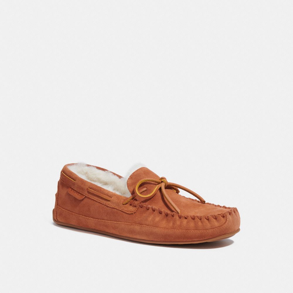 Fleece Shearling Moccasin - CC743 - Burnished Amber