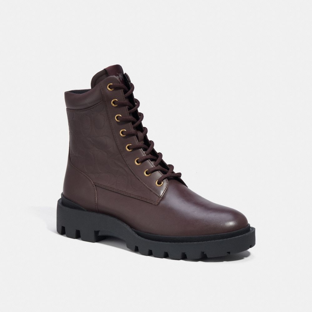 COACH CC748 Citysole Boot OXBLOOD