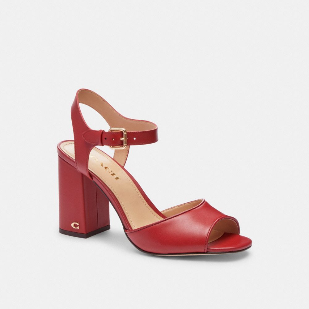 COACH CC806 Marla Sandal 1941 Red