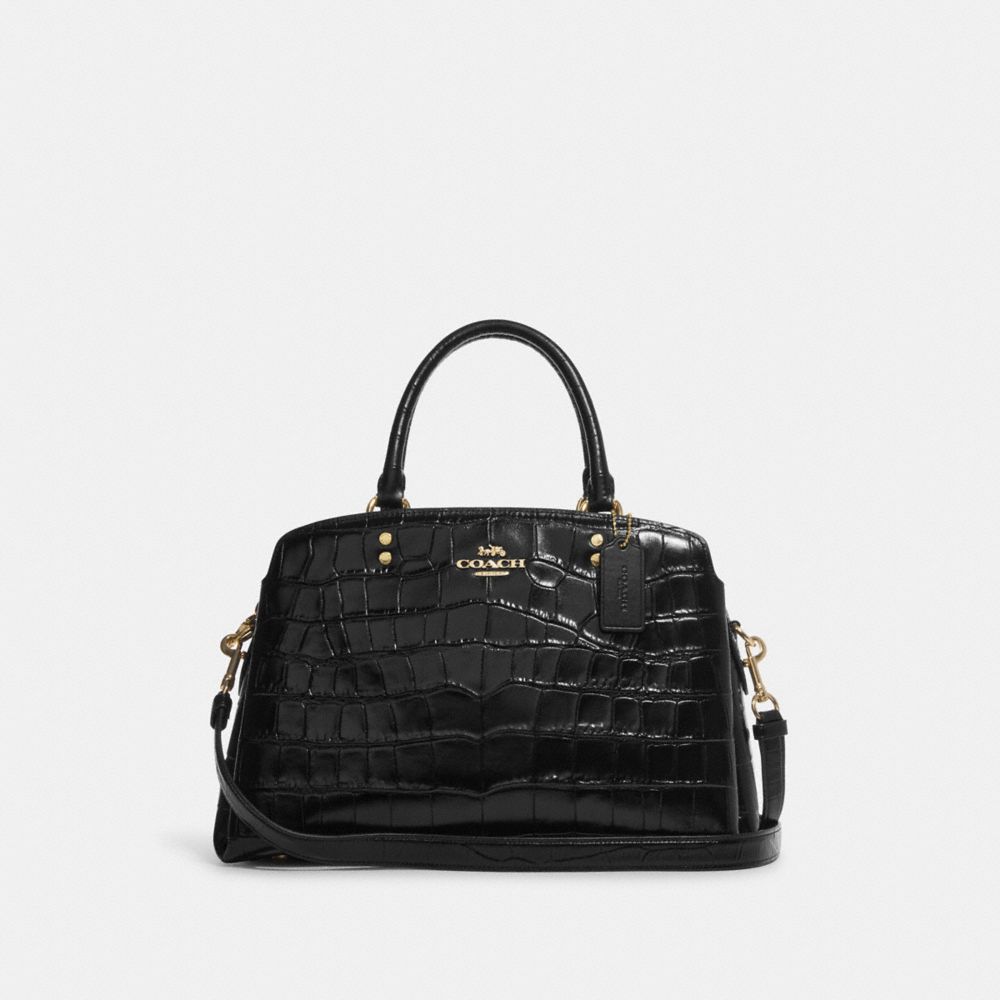 COACH CC841 Lillie Carryall Gold/Black