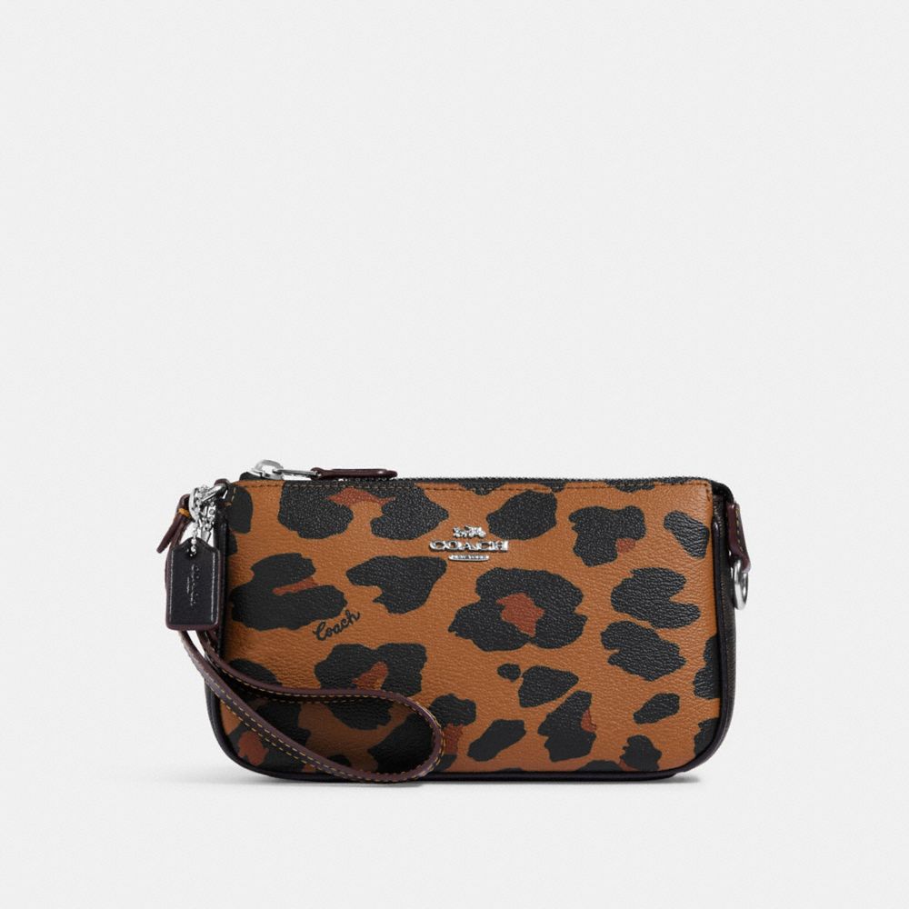 Nolita 19 With Leopard Print And Signature Canvas - CC866 - Silver/Light Saddle Multi