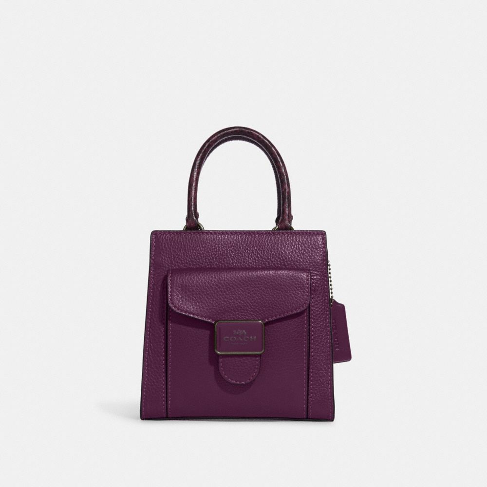 COACH CC884 Mini Pepper Crossbody QB/BOYSENBERRY